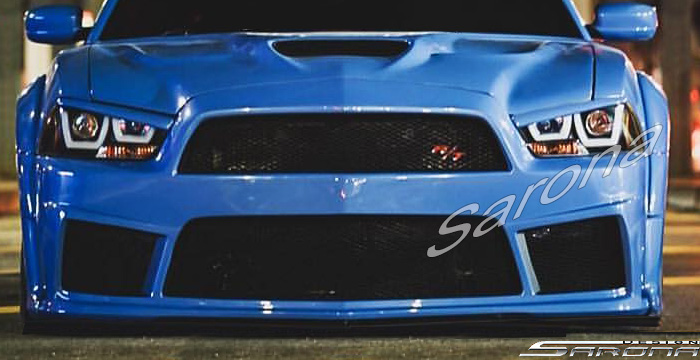 Custom Dodge Charger  Sedan Front Lip/Splitter (2011 - 2014) - $390.00 (Part #DG-039-FA)